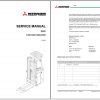 Mitsubishi Forklift SBR12N SBR16N SBR16NI Schematic Operation Maintenance Service Manual EN FR DE 2