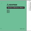 Mitsubishi Forklift SBR20N Schematic Operation Maintenance Service Manual EN 1