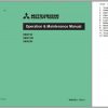 Mitsubishi Forklift SBS15N SBS15NI SBS20N Schematic Operation Maintenance Service Manual EN FR DE 1
