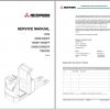 Mitsubishi Forklift TBR30N Service Manual EN DE 1