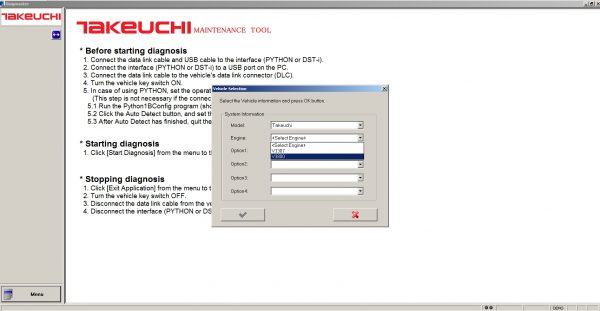 Takeuchi DIAGMASTER 4.1.0 2015 Diagnostics Software DVD 9 1