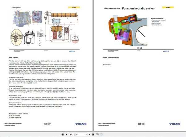 Volvo Excavator EC330B 700B Service Training Manual010102 3