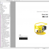 Wacker Neuso Concrete MD3.5 Operators Manual Spare Parts Catalog 1