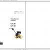 Wacker Neuso Trowel MCT36 5 Operator Repair Manual Spare Parts Catalog 2