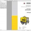 Wacker Neuson Electro Hydraulic Power Unit HPU8 Operator Service Manual Spare Parts Catalog 1