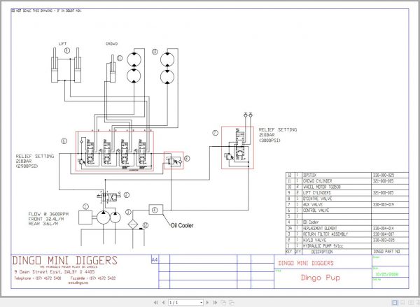 Wacker Neuson Mini Loader K9 2 Hydraulic Diagram Parts Operation Maintenance Manual 2012 3