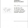 Wacker Neuson Parker TorqMotor TC TB TE TJ TF TG TH TL Series Service Manual 2005 1