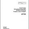 Wacker Neuson Pumps APT8 APT8S Base Diagram Maintenance Operators Parts Manual EN DE ES FR 2
