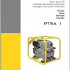 Wacker Neuson Pumps PT3A Parts Operators Service Manual EN FR ES PT DE 3