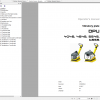Wacker Neuson Reversible Vibratory Plates DPU 4545 Operators Manual Spare Parts Catalog 1