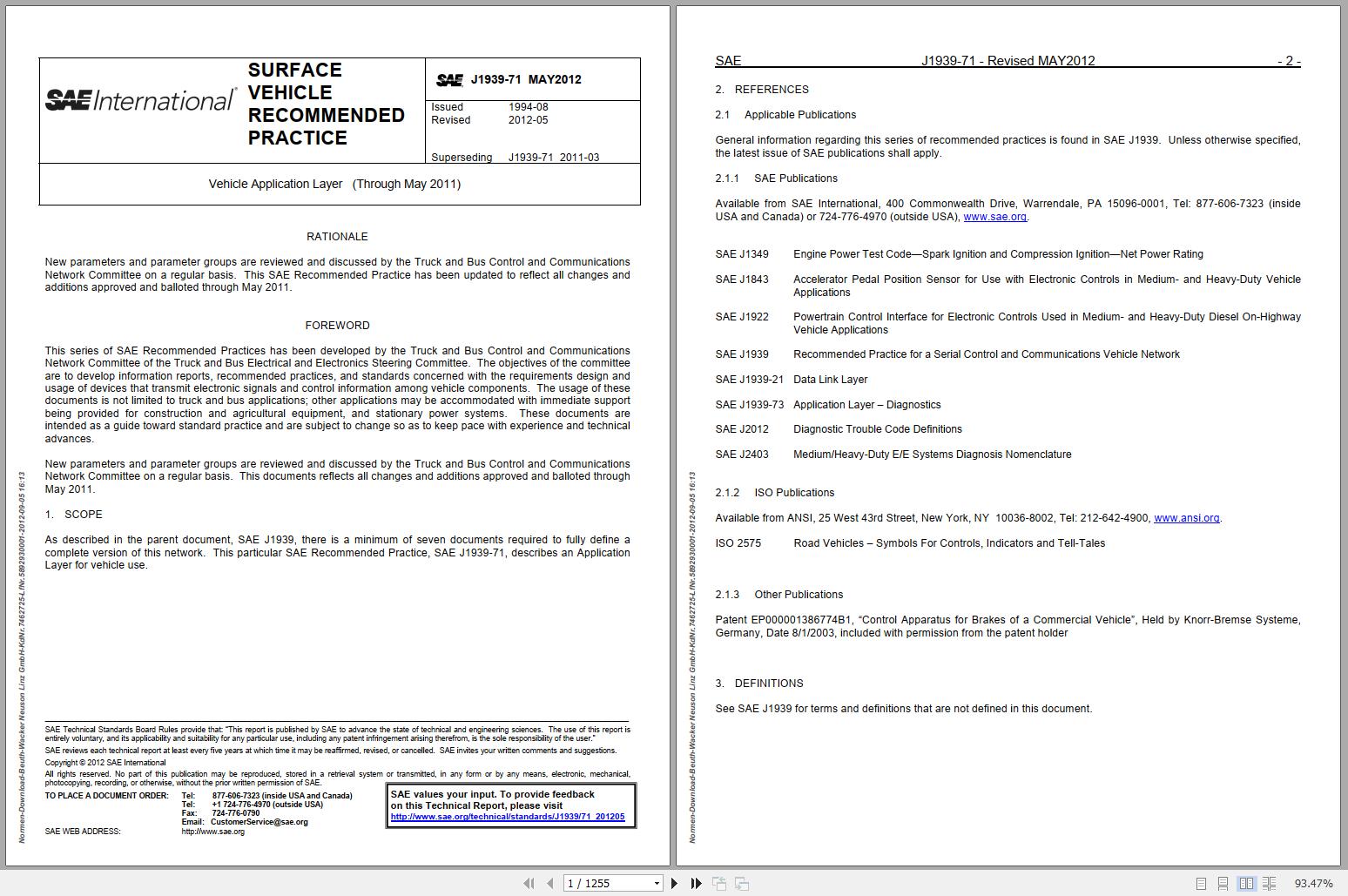 Wacker Neuson SAE International Surface Vehicle Wanda SPN Codes Update Tool 1