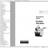 Wacker Neuson Single Drum Roller RS800A Operators Manual Service Manual Spare Parts Catalog 1