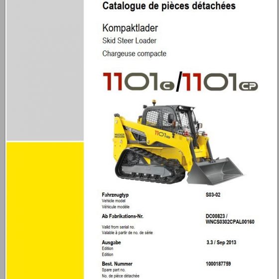 Wacker Neuson Skid Steer Loader Track ST31 Error Codes, Service