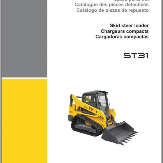 Wacker Neuson Skid Steer Loader Track ST28 Error Codes, Service