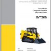 Wacker Neuson Skid Steer Loader Track ST35 Error Codes Service Operators Parts Manual EN DE FR 1