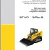 Wacker Neuson Skid Steer Loader Track ST40 Error Codes Service Operators Parts Manual EN FR ES 1