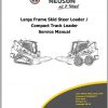 Wacker Neuson Skid Steer Loader Track ST40 Error Codes Service Operators Parts Manual EN FR ES 2