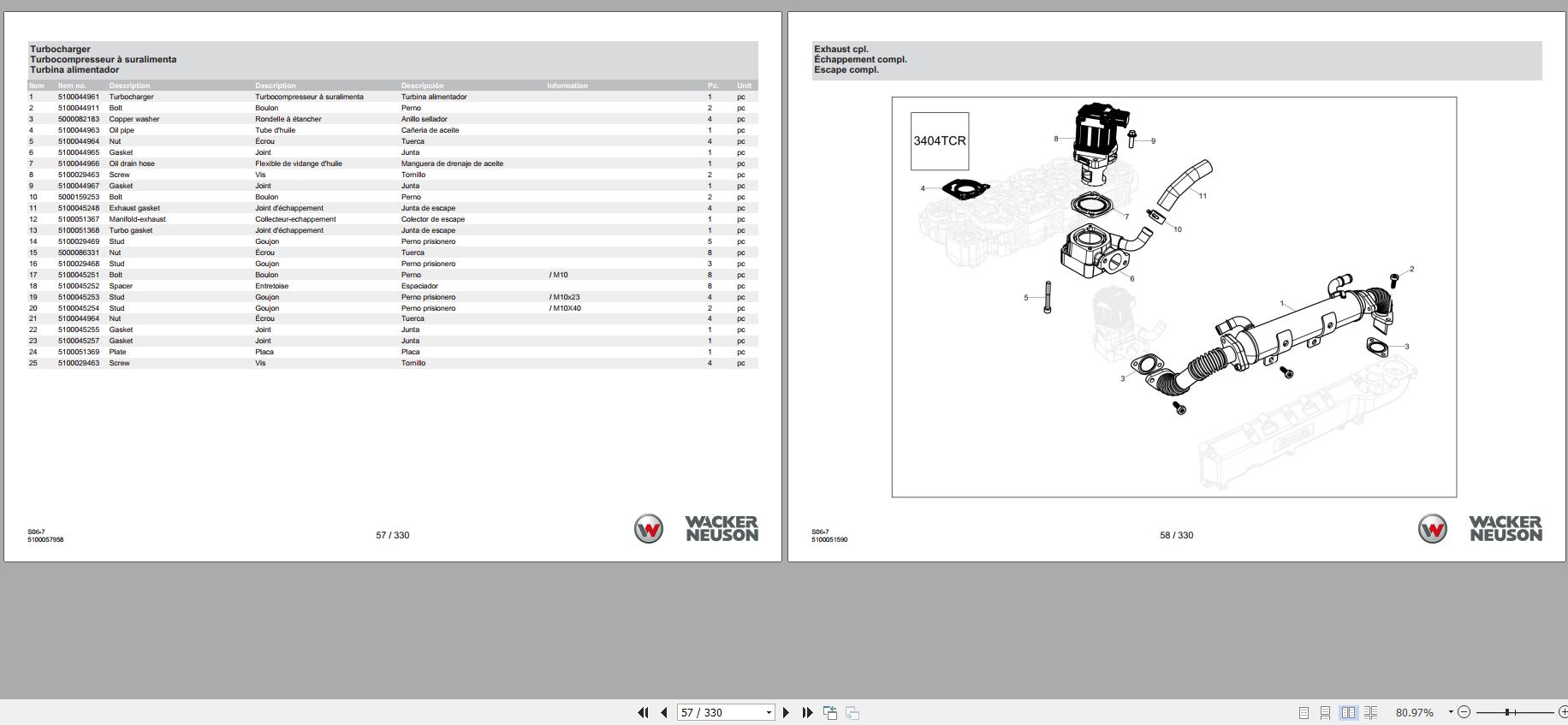 Wacker Neuson Skid Steer Loader Track ST50 Error Codes, Service