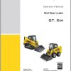 Wacker Neuson Skid Steer Loader Wheel Loaders SW16 Operators Service Parts Manual EN FR ES 2 1