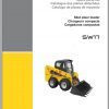 Wacker Neuson Skid Steer Loader Wheel Loaders SW17 Operators Service Parts Manual EN FR ES 1