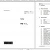 Wacker Neuson Tandem Roller RD11AEC Operators Manual Service Manual Spare Parts Catalog 0007695 3