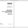 Wacker Neuson Tandem Roller RD12A Operators Manual Service Manual Spare Parts Catalog 0620058 2