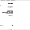 Wacker Neuson Tandem Roller RD12A Operators Manual Service Manual Spare Parts Catalog 0620369 2