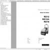 Wacker Neuson Tandem Roller RD16 Operators Manual Service Manual Spare Parts Catalog 2