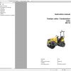 Wacker Neuson Tandem Roller RD18 Operators Manual Spare Parts Catalog 5100011383 1