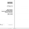 Wacker Neuson Tandem Roller RD18 Operators Manual Spare Parts Catalog 5100011383 2