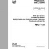 Wacker Neuson Tandem Roller RD27 Operator Service Manual Spare Parts Catalog 0620038 2