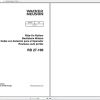Wacker Neuson Tandem Roller RD27 Operators Manual Service Manual Spare Parts Catalog 0620395 1