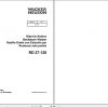 Wacker Neuson Tandem Roller RD27 Operators Manual Service Manual Spare Parts Catalog 0620513 1