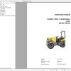 Wacker Neuson Tandem Roller RD45 Operators Manual Spare Parts Catalog 5100011394 2