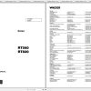Wacker Neuson Tandem Roller RT 820 Operators Manual Service Manual Spare Parts Catalog 0007652 1