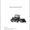 Wacker Neuson Telehandlers TH412 Operators Service Parts Manual EN DE FR 2