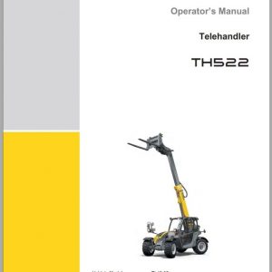 Wacker Neuson Telehandlers TH522 Stage V Engine Operators Parts Manual EN ES IT 2