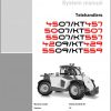 Wacker Neuson Telehandlers TH745 4507 System Operators Service Parts Manual 1000404748 EN DE FR 1