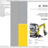 Wacker Neuson Track Excavators 1404 Operator Service Manual Spare Parts Catalog 3