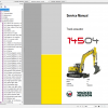 Wacker Neuson Track Excavators 14504 Operator Service Manual Spare Parts Catalog 1