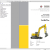 Wacker Neuson Track Excavators 14504 Operator Service Manual Spare Parts Catalog 3