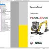 Wacker Neuson Track Excavators 1703 Operator Service Manual Spare Parts Catalog 1