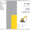 Wacker Neuson Track Excavators 6003 Operator Service Manual Spare Parts Catalog 3
