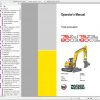 Wacker Neuson Track Excavators 75Z3 Operator Service Manual Spare Parts Catalog 2