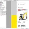 Wacker Neuson Track Excavators ET18 Operator Service Manual Spare Parts Catalog 2