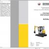Wacker Neuson Track Excavators ET35 EZ36 Operator Service Manual Spare Parts Catalog 4