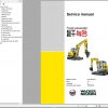 Wacker Neuson Track Excavators ET90 Operator Service Manual Spare Parts Catalog 2