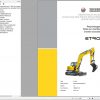 Wacker Neuson Track Excavators ET90 Operator Service Manual Spare Parts Catalog 3