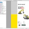 Wacker Neuson Track Excavators EZ80 Operator Service Manual Spare Parts Catalog 3