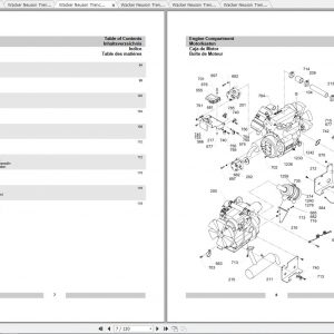 Wacker Neuson Trench Roller RT 82 SC Operators Manual Service Manual Spare Parts Catalog 0009025 1